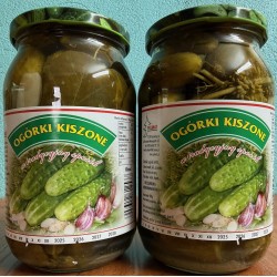 Ogórki kiszone tradycyjnie...