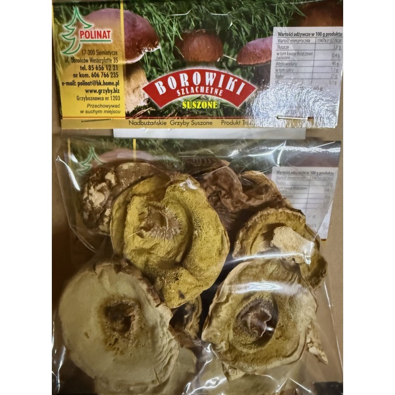 Borowik kapelusze zielony kl. II 40g