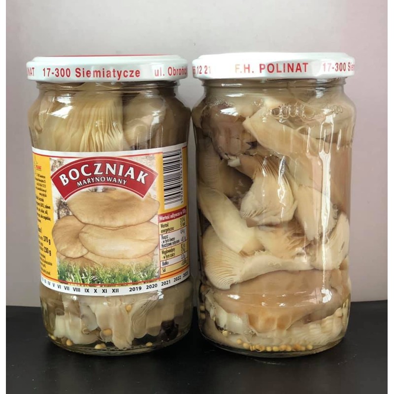 Boczniaki marynowane 370g